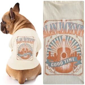 NWT Dogs that Rock Alan Jackson t-shirt